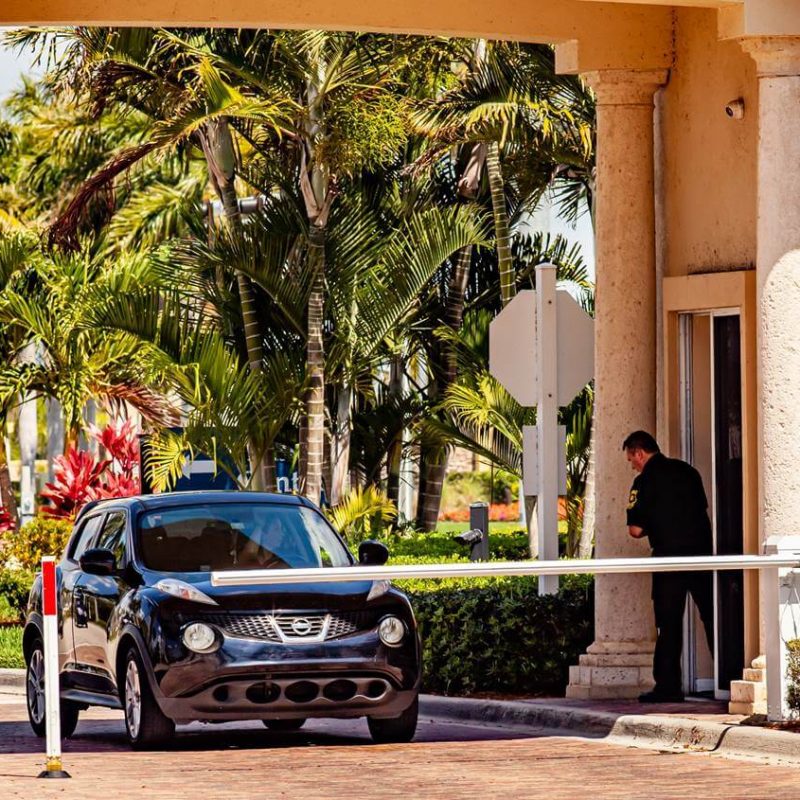 IGS security guards at a gated community