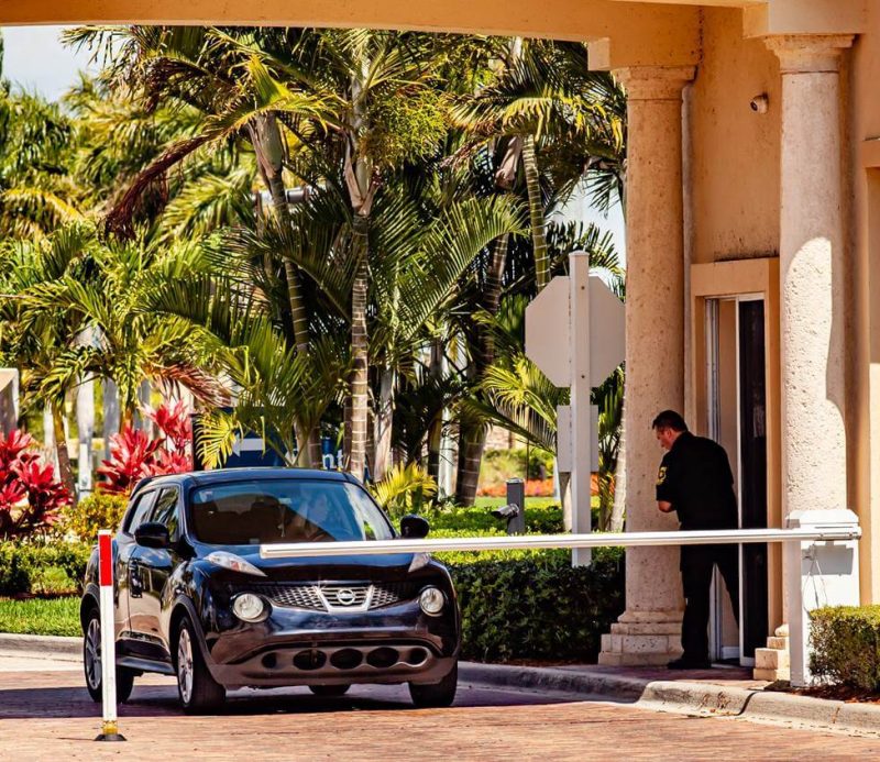 IGS security guards at a gated community